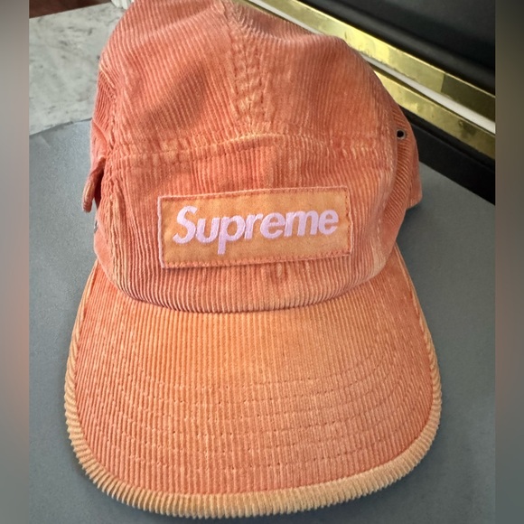 Supreme corduroy pocket cap peach - Picture 5 of 6